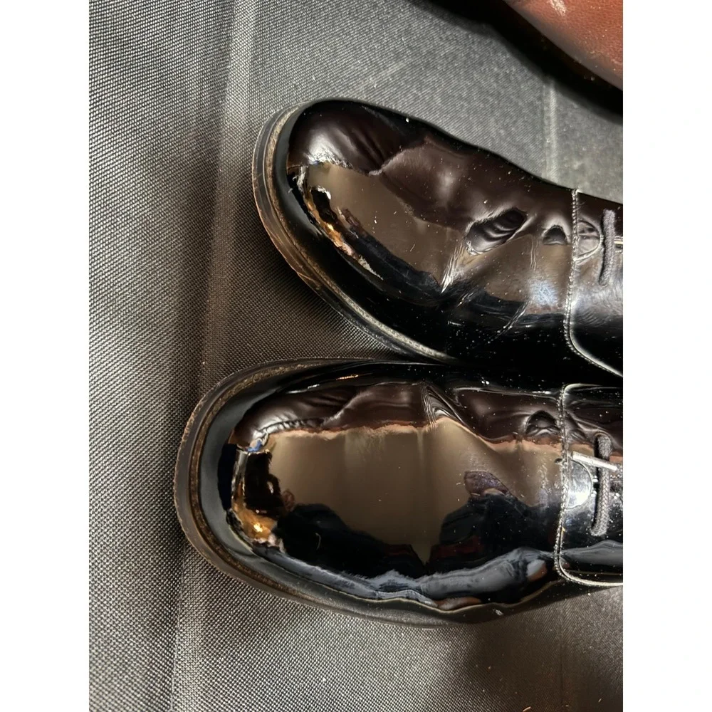 Florsheim Patent Leather Tuxedo Dress Shoes Mens‎ 13 3E Black Formal Oxford